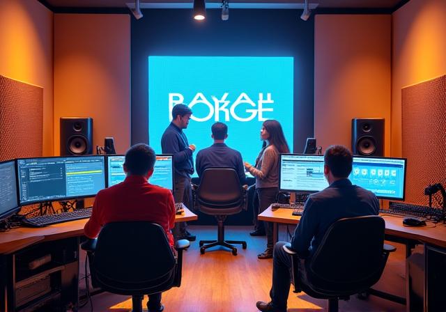 Bayan Forge Team sa Studio